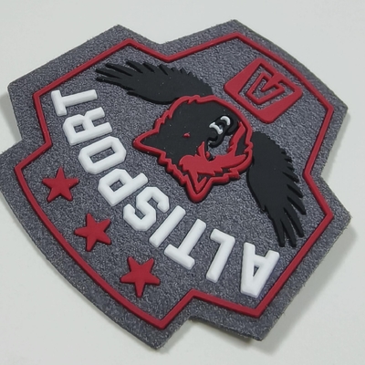 Niestandardowe prasowanie na 3D logo odzieży Etykieta prająca odblaskowa naklejka na prasowanie