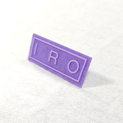 Etykieta drukowana z silikonu - Logo na zamówienie Patch silikonowy do dekoracji odzieży