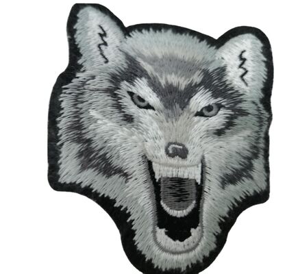 Customized Eco-Friendly Embroidery Patches With Different Colors and Effects Hot Melt Adhesive on the Back