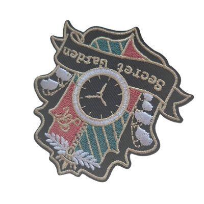 Custom Embroidered Patches - Iron-On or Sew-On, 2D/3D Design for Uniforms & Bag