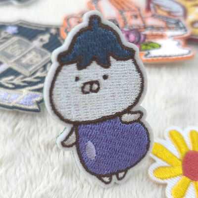 Custom Embroidered Patches - Iron-On or Sew-On, 2D/3D Design for Uniforms & Bag