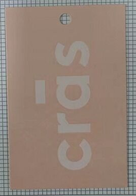 Spersonalizowana metka wisząca Nowy design Niska cena Akcesoria odzieżowe Metka wisząca do odzieży