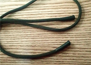 Zindywidualizowane 4MM Zipper Cord miękkie i matowe zakończenia silikonowe do odzieży, obuwia