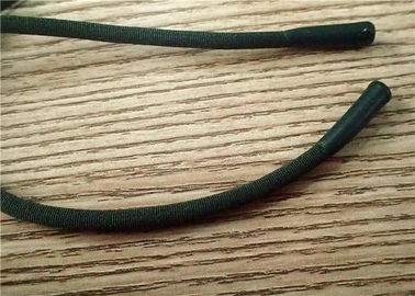 Zindywidualizowane 4MM Zipper Cord miękkie i matowe zakończenia silikonowe do odzieży, obuwia