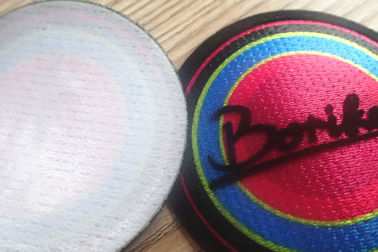 3D Tatami Aaterial Garments Patches, Custom Flokowanie Logo na plastry