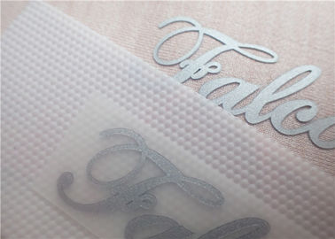 Personalizacja czcionek i kolorów Etykiety na odzież termotransferowy / Silicon Heat Press Tags