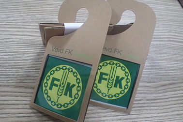 Spersonalizowany Recyled Printed Paper Hang Tag / Apparel Accessories