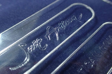 Coutom Laser Logo Odzież Przywieszki, przezroczyste akrylowe metki