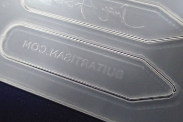 Coutom Laser Logo Odzież Przywieszki, przezroczyste akrylowe metki