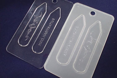 Coutom Laser Logo Odzież Przywieszki, przezroczyste akrylowe metki