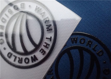 Sitodruk Krzemowe koszulki termo-transferowe z logo marki z błyszczącym kolorem powierzchni