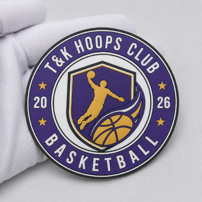 Niestandardowe naszywki z logo 3D TPU do odzieży sportowej - przyjazne dla środowiska, zmywalne i w pełni konfigurowalne naszywki wysokiej częstotliwości