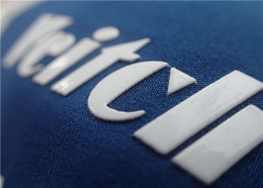 Grubość 0,6 mm Dobra ręka Poczuj silikonowe etykiety do przenoszenia ciepła Shinny biała powierzchnia
