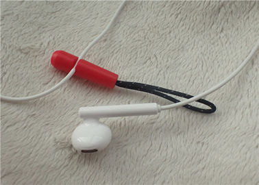 Noś kabel słuchawkowy Funkcjonalny gumowy zamek błyskawiczny Ściągacz dla sportowca Słuchanie muzyki