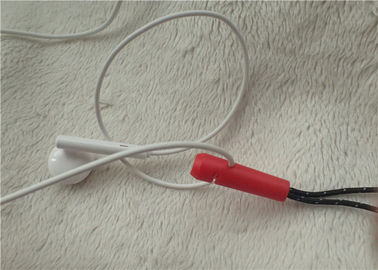 Noś kabel słuchawkowy Funkcjonalny gumowy zamek błyskawiczny Ściągacz dla sportowca Słuchanie muzyki