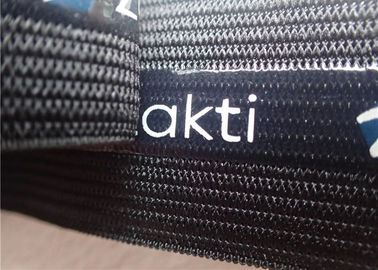 Custom Underwear Elastic Band / Silk Sitodruk Heavy Duty Elastic Webbing