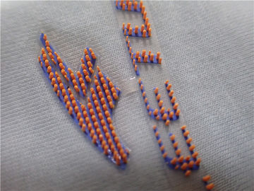 Brush Dots Silikonowe Logo 3D Przeniesienie ciepła Etykiety odzieżowe High - Elastic