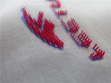 Brush Dots Silikonowe Logo 3D Przeniesienie ciepła Etykiety odzieżowe High - Elastic