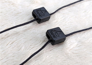 Niestandardowe logo marki Nylon Powiesić etykietę plastikową zawieszkę na odzież / buty