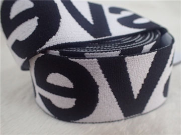 Fashion 4CM Dwukolorowa elastyczna taśma żakardowa do spódnicy w jasnym kolorze