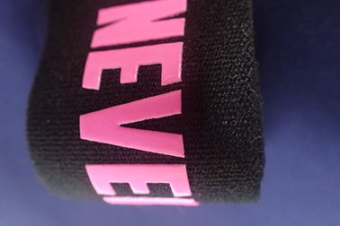 Custom Yoga Gym Jacquard Elastic Band Silicon Sitodruk do bielizny