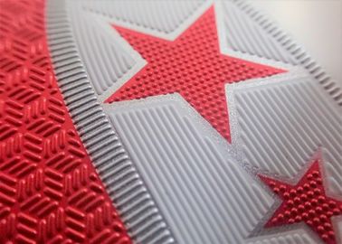 Miękkie żelazko na znaczkach TPU Sitodruk 3D Wytłoczone logo Przenikanie ciepła