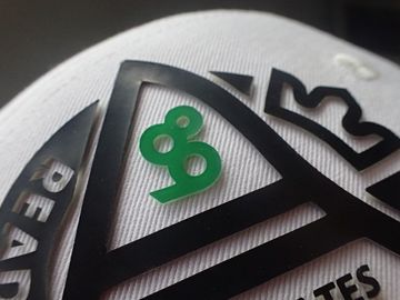 Hot-Glue Backing Logo 3D Sitodruk Etykieta / Niestandardowe łaty drukowane