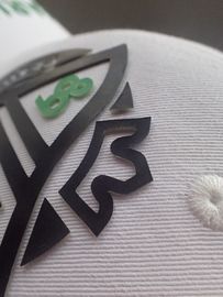 Hot-Glue Backing Logo 3D Sitodruk Etykieta / Niestandardowe łaty drukowane