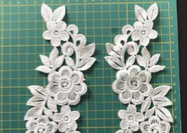 Naszywka 3D Haftowane Kwiaty / Żelazo Na Łacie Na Odzież Aplikacja Diy Akcesoria