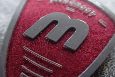 Ręcznie robione silikonowe buty do sitodruku Filcowe naszywki z logo