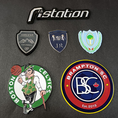 Odzież Naszywki z logo Wysoka częstotliwość, miękka, tłoczona naszywka 3D Tpu Patch na ubrania