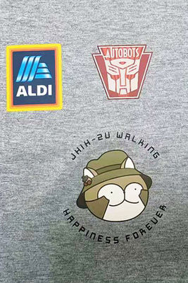 Niestandardowe naklejki Plastry termotransferowe Aplikacje winylowe DIY Aplikacje Prasa termiczna na odzieży