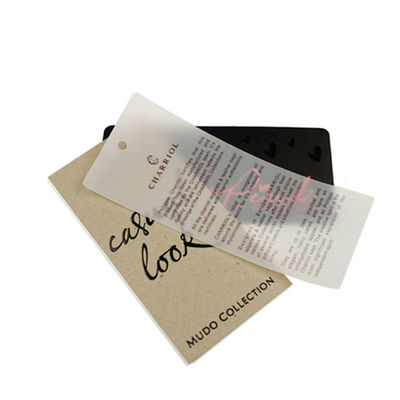 Hurtownia niestandardowego papieru Logo Swing Hang Tag na odzież