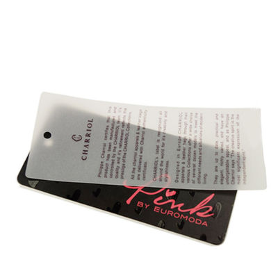 Hurtownia niestandardowego papieru Logo Swing Hang Tag na odzież