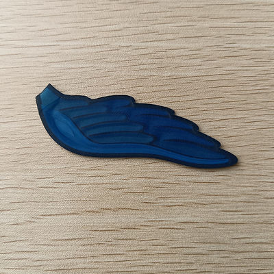 Żelazko na odznakach Wytłaczane logo marki 3D Miękkie plastry TPU na odzież