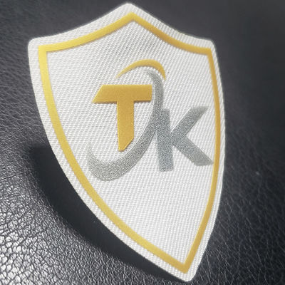 Wytłaczana naklejka 3D TPU Silikonowa miękka etykieta przenikania ciepła Logo Żelazko na koszulce