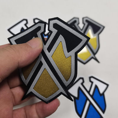 3d Raised Effect Logo marki Silikonowa etykieta na odzież termoprzewodzącą na koszulkę
