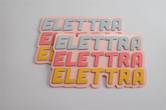 Niestandardowe etykiety do sitodruku z PVC TPU z 3 kolorami Pantone