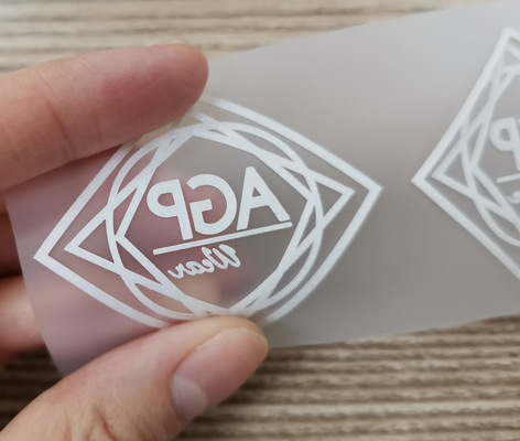 Wysokiej jakości odzież Etykiety termotransferowe Druk 3D Silikon