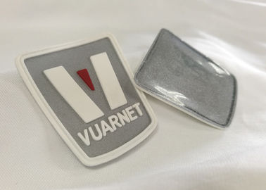 Creative Custom 3D wygładzone logo Pvc Rubber Patches Miękkie etykiety Pvc dla odzieży