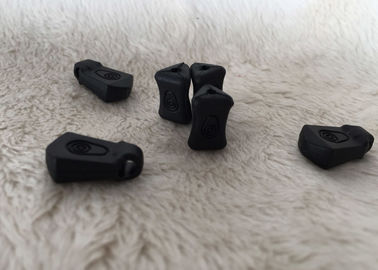 High Grade Rubber Silikon / PVC Odwracalny metalowy dekoracyjny Zipper Pulls