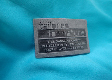 OEM Jeans Skórzana Etykieta Własna Wydrukowana Embossed Leather Patch