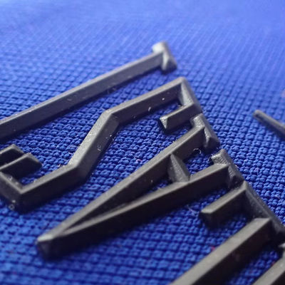 Drukowanie 3D silikonowe Logotyp przeniesienia ciepła Etykiety odzieżowe Silikonowa odznaka