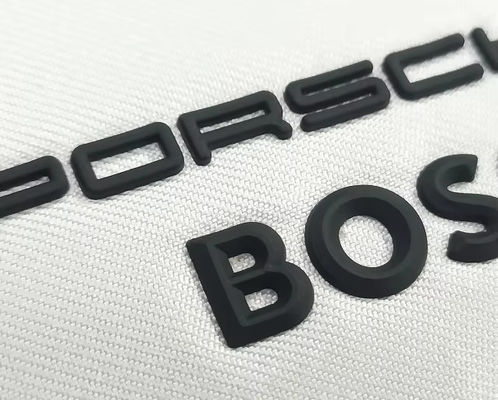 Wysokiej jakości 3D Transfer Heat Press Etykieta odzież Silikonowa odznaka Transfer ciepła do tkaniny