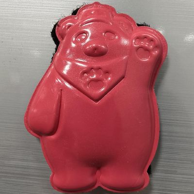 Promocyjne pamiątkowe prezenty Niestandardowe magnesy na lodówkę z misiem Odznaka Pełnokolorowe magnesy TPU Oekotex