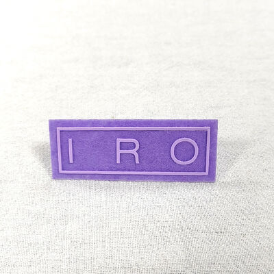 Etykieta drukowana z silikonu - Logo na zamówienie Patch silikonowy do dekoracji odzieży