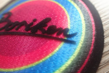 3D Tatami Aaterial Garments Patches, Custom Flokowanie Logo na plastry