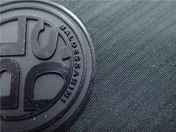 Niestandardowe gumowe naszywki z logo / Okrągła silikonowa plakietka na odzież lub torby