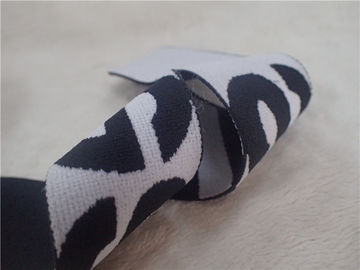 Fashion 4CM Dwukolorowa elastyczna taśma żakardowa do spódnicy w jasnym kolorze