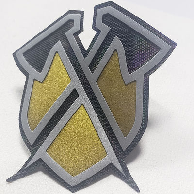 3d Raised Effect Logo marki Silikonowa etykieta na odzież termoprzewodzącą na koszulkę